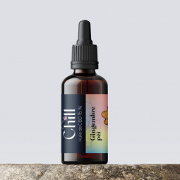 Huile CBD 15% - Gingembre Péï